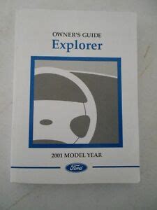 2001 ford explorer owners manual pdf